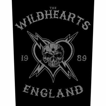 Merch The Wildhearts: Hátfelvarró England Biker 