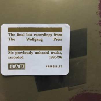 LP The Wolfgang Press: Unremembered Remembered