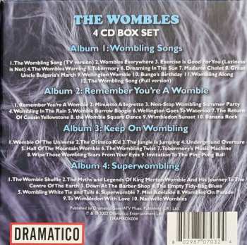 4CD/Dobozkészlet The Wombles: 4 CD Box Set: The Complete Studio Albums