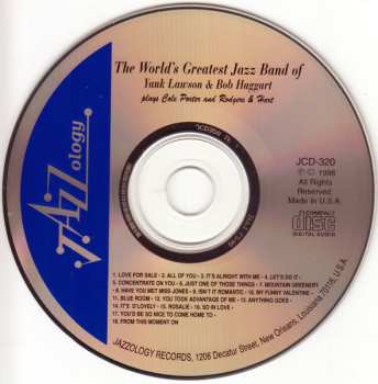 CD Bob Haggart: Plays Cole Porter And Rodgers & Hart