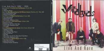 4CD/DVD/Dobozkészlet The Yardbirds: Live And Rare LTD