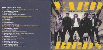 4CD/DVD/Dobozkészlet The Yardbirds: Live And Rare LTD