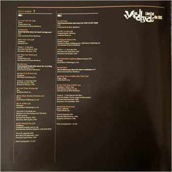 2LP The Yardbirds: Live At The BBC