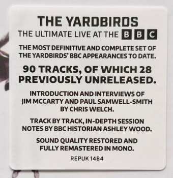 4CD/Dobozkészlet The Yardbirds: The Ultimate Live At The BBC