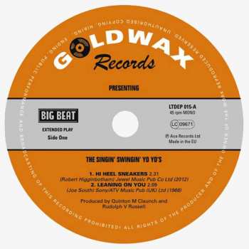 SP The Yo Yo's: Presenting The Singin' Swingin' Yo Yo's LTD