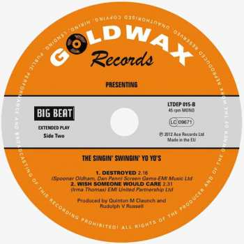 SP The Yo Yo's: Presenting The Singin' Swingin' Yo Yo's LTD