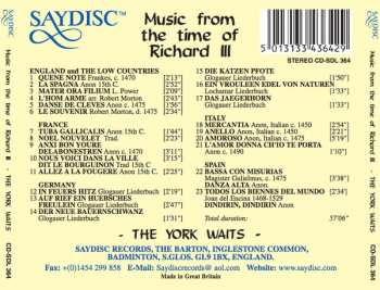 CD The York Waits: Music From The Time Of Richard The 3rd