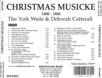 CD The York Waits: Christmas Musicke 1400-1800