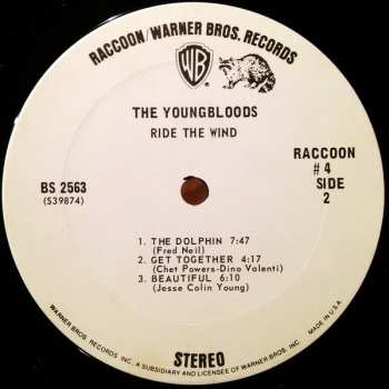 LP The Youngbloods: Ride The Wind
