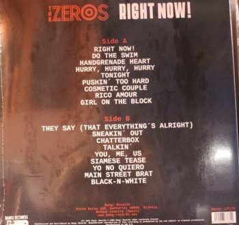 LP The Zeros: Right Now!