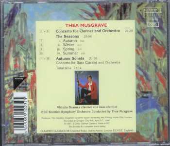 CD BBC Scottish Symphony Orchestra: Clarinet Concerto / The Seasons / Autumn Sonata