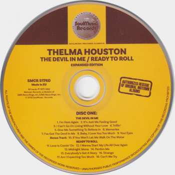 2CD Thelma Houston: The Devil In Me / Ready To Roll / Ride To The Rainbow / Reachin’ All Around