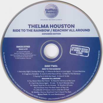 2CD Thelma Houston: The Devil In Me / Ready To Roll / Ride To The Rainbow / Reachin’ All Around