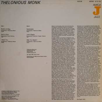 LP Thelonious Monk: Thelonious Monk