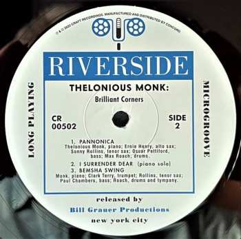 LP/Dobozkészlet Thelonious Monk: Brilliant Corners LTD | NUM