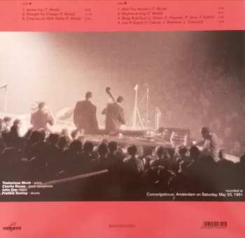 LP Thelonious Monk: Live In Amsterdam