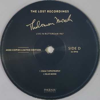 2LP/Dobozkészlet Thelonious Monk: Live In Rotterdam 1967 LTD | NUM | CLR