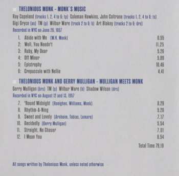 10CD/Dobozkészlet Thelonious Monk: Milestones Of A Legend