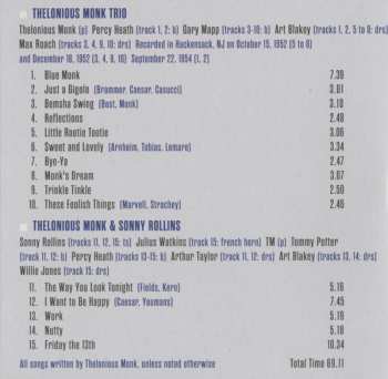 10CD/Dobozkészlet Thelonious Monk: Milestones Of A Legend