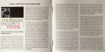 CD Thelonious Monk: Mulligan Meets Monk