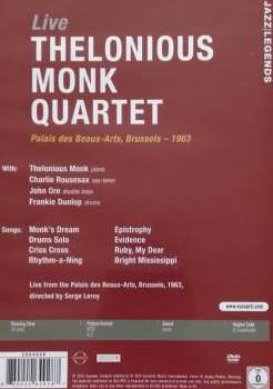 DVD The Thelonious Monk Quartet: Live