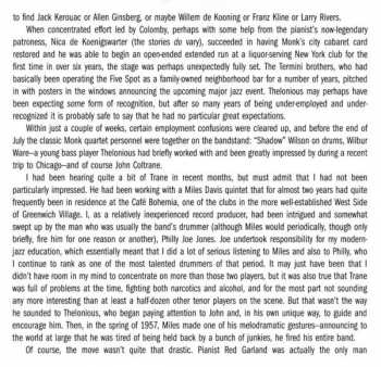 CD John Coltrane: Thelonious Monk With John Coltrane