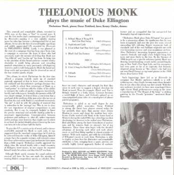 5CD/Dobozkészlet Thelonious Monk: Timeless Classic Albums