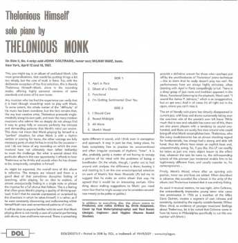 5CD/Dobozkészlet Thelonious Monk: Timeless Classic Albums