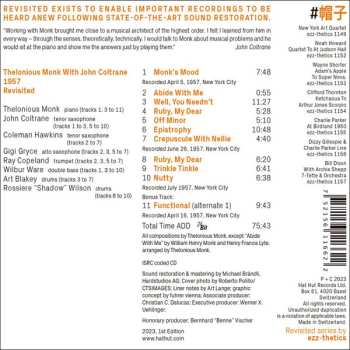 CD John Coltrane: 1957 Revisited