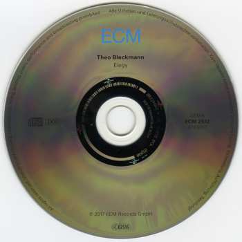 CD Theo Bleckmann: Elegy