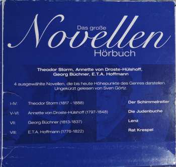 8CD/Dobozkészlet E.T.A. Hoffmann: Das Grosse Novellen  Hörbuch