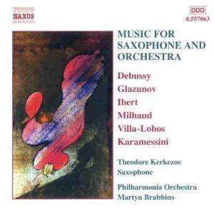 CD Philharmonia Orchestra: Music For Saxophone And Orchestra