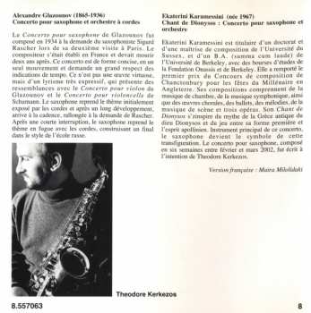 CD Philharmonia Orchestra: Music For Saxophone And Orchestra
