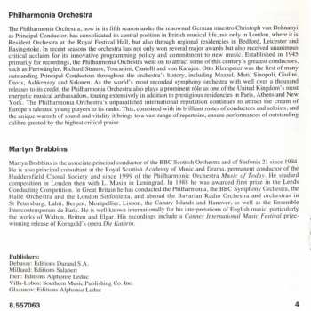 CD Philharmonia Orchestra: Music For Saxophone And Orchestra