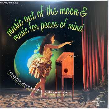 LP Les Baxter: Music Out Of The Moon & Music For Peace Of Mind CLR