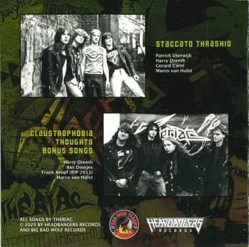 CD Theriac: Years Of Chaos LTD