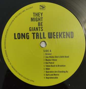 LP They Might Be Giants: Long Tall Weekend