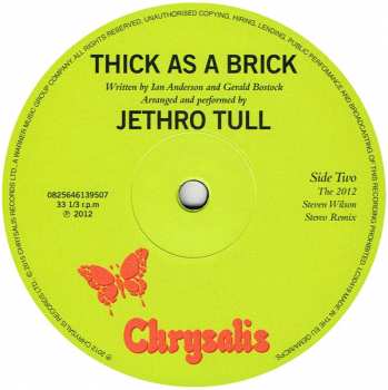 LP Jethro Tull: Thick As A Brick