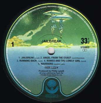 LP Thin Lizzy: Jailbreak