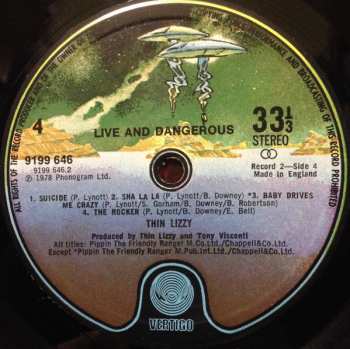 CD Thin Lizzy: Live & Dangerous - Limited Edition