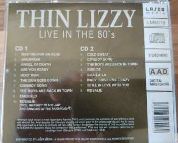 2CD Thin Lizzy: Live In The 80's