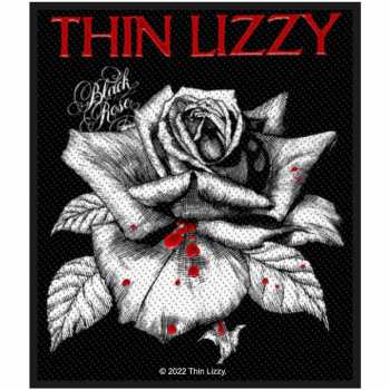 Merch Thin Lizzy: Felvarró Black Rose