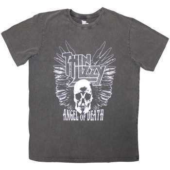 Merch Thin Lizzy: Stone Wash Póló Angel Of Death