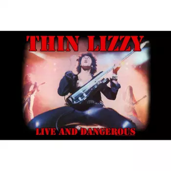 Textil poszter Live And Dangerous