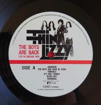 LP Thin Lizzy: The Boys Are Back (Live In Chicago 1976)