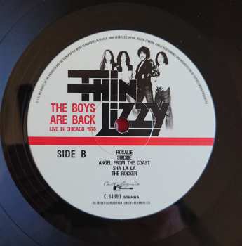 LP Thin Lizzy: The Boys Are Back (Live In Chicago 1976)