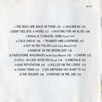 CD Thin Lizzy: Wild One - The Very Best Of Thin Lizzy