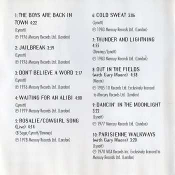 CD Thin Lizzy: Wild One - The Very Best Of Thin Lizzy