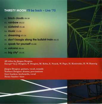 CD Thirsty Moon: I'll Be Back - Live '75