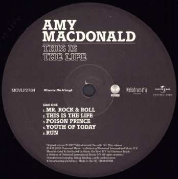 LP Amy Macdonald: This Is The Life